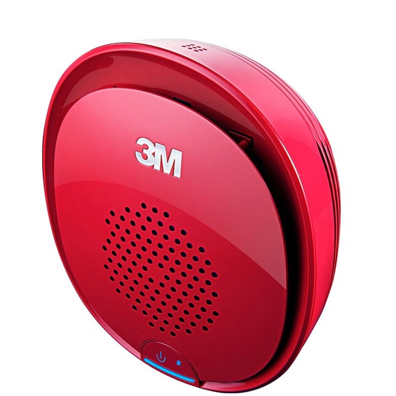 3M 二代车载空气净化器灵巧版 PN38806红色 除甲醛异味雾霾PM2.5汽车负离子活性炭氧吧