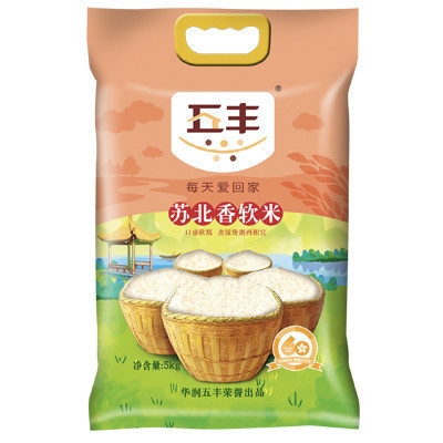 五丰 苏北香软米 5kg