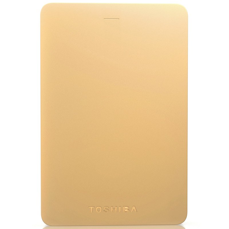 东芝 TOSHIBA Alumy系列 2TB 2.5英寸 USB3.0移动硬盘 尊贵金