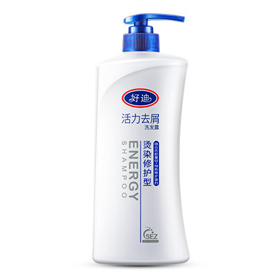 好迪活力去屑洗发露烫染修护型750ml