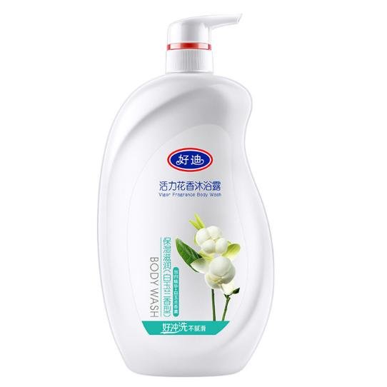 好迪活力花香沐浴露保湿滋润(白玉兰香型)750ml