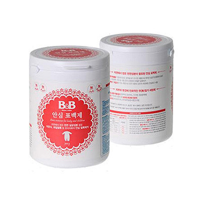 韩国保宁B&B婴儿衣物安心漂白粉500g BB宝宝衣物专用 儿童衣物漂白 安心漂白剂