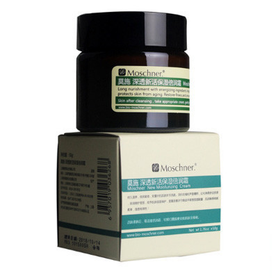 莫施/Moschner深透新活保湿倍润霜清爽 保湿补水 滋润营养 紧肤淡皱 舒缓肌肤 提拉紧致面霜50g