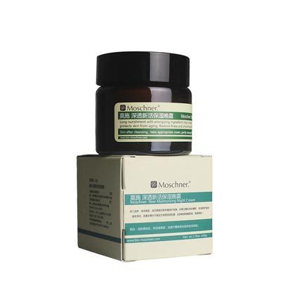 莫施/Moschner深透新活保湿晚霜清爽 保湿补水 滋润营养 淡化干纹 紧肤淡皱 提拉紧致面霜50g