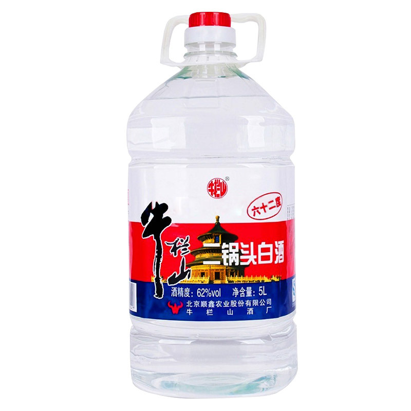 牛栏山 二锅头 大桶 62度 5L 桶装 清香风格白酒 高度酒