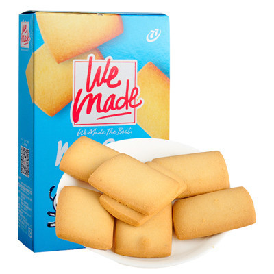 77牛乳饼干120g 中国台湾 休闲零食 浓浓牛乳味