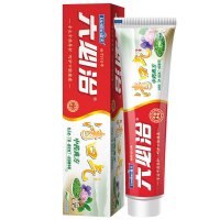 六必治清口气花香绿茶牙膏180g