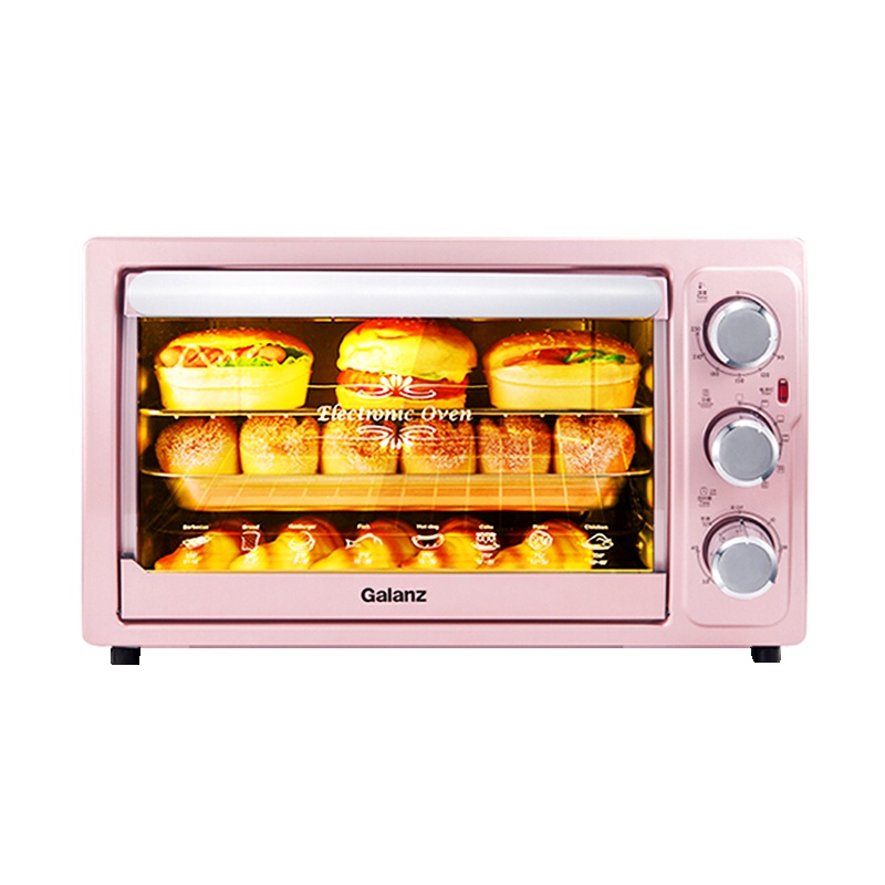 格兰仕(Galanz) KWS1530X-H7G上下一体控温电烤箱家用烘焙烤箱多功能30升容量