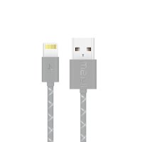 美逸（MEIYI）MY-M14 灰色 苹果快充数据线 手机充电线适用于苹果手机