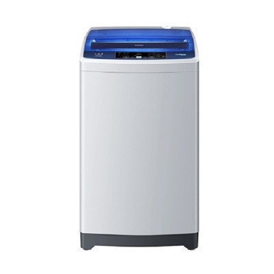 海尔(Haier)EB80M2W 8公斤 大容量 家用全自动波轮洗衣机 智能预约洗 桶自洁桶干燥