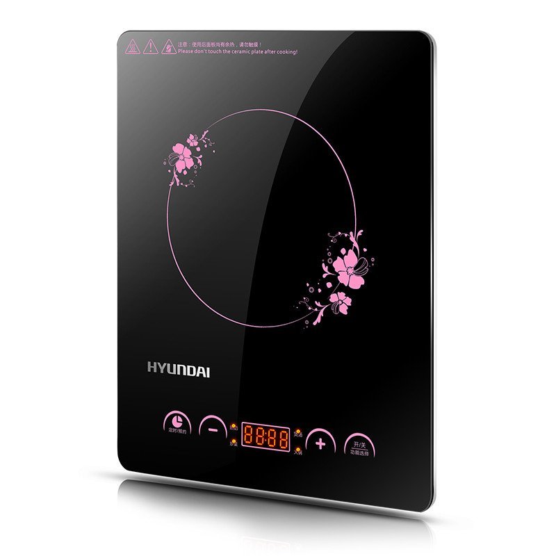 现代(HYUNDAI) QC-B23电磁炉 多功能电磁炉智能触摸控制纤薄型