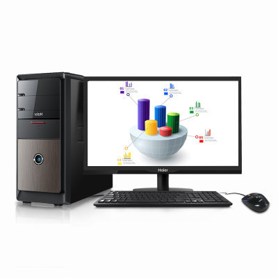 海尔电脑 台式机新极光D5-SN(套机HT-21816B)(i3-4170 4G 1TB WIN7 wifi 21.5)