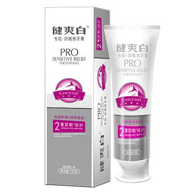 纳爱斯健爽白牙膏(专效治敏感)150g