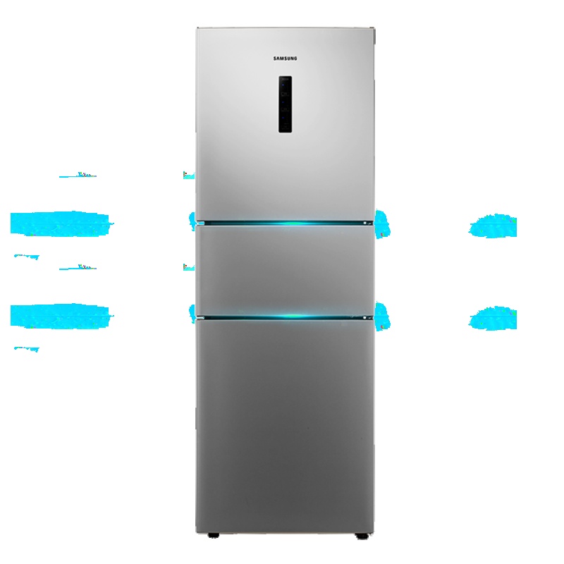三星(SAMSUNG)280L升三门冰箱三开门风冷无霜智能变频低噪电冰箱银色节能省电BCD-265WMTISE1