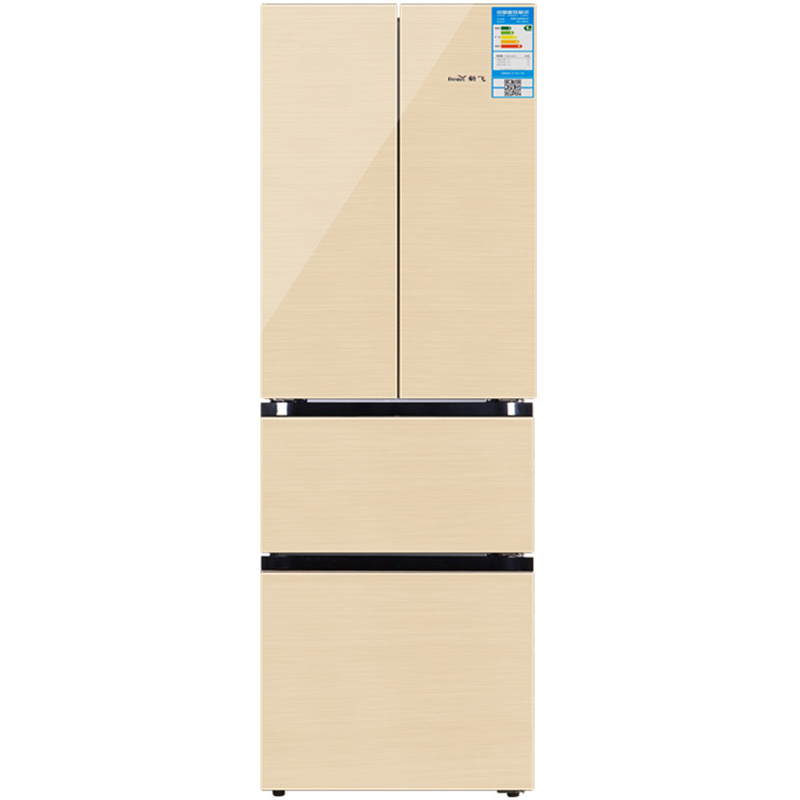 新飞(Frestec) BCD-286EGA 286升多门冰箱 智能温控 环保高效 节能低噪 家用 香槟金玻璃