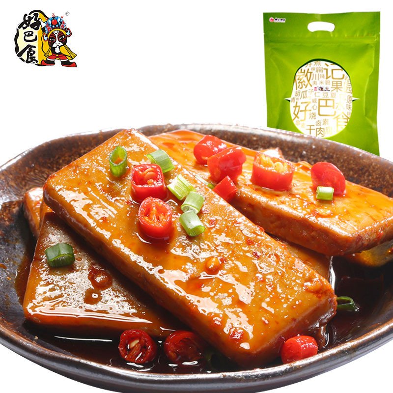 好巴食 手磨豆干综合味 500g/袋