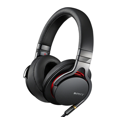 索尼(SONY) MDR-1A 高解析度立体声耳机 有线控 40mm驱动单元 优质线材(黑色)