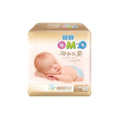 [苏宁自营]Q-MO(奇莫)魔法呼吸婴儿纸尿裤新生儿NB86片(5kg以下)
