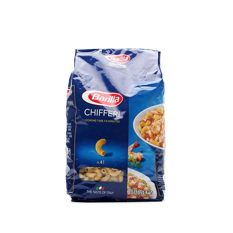 百味来硬质小麦弯曲形意大利通心粉 #41(弯形通心意大利面)500克