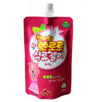 韩美禾 啵乐乐石榴果冻120g 韩国进口
