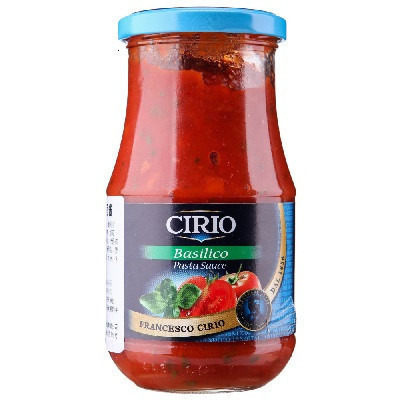 茄意欧牌罗勒风味意大利面酱420G/瓶