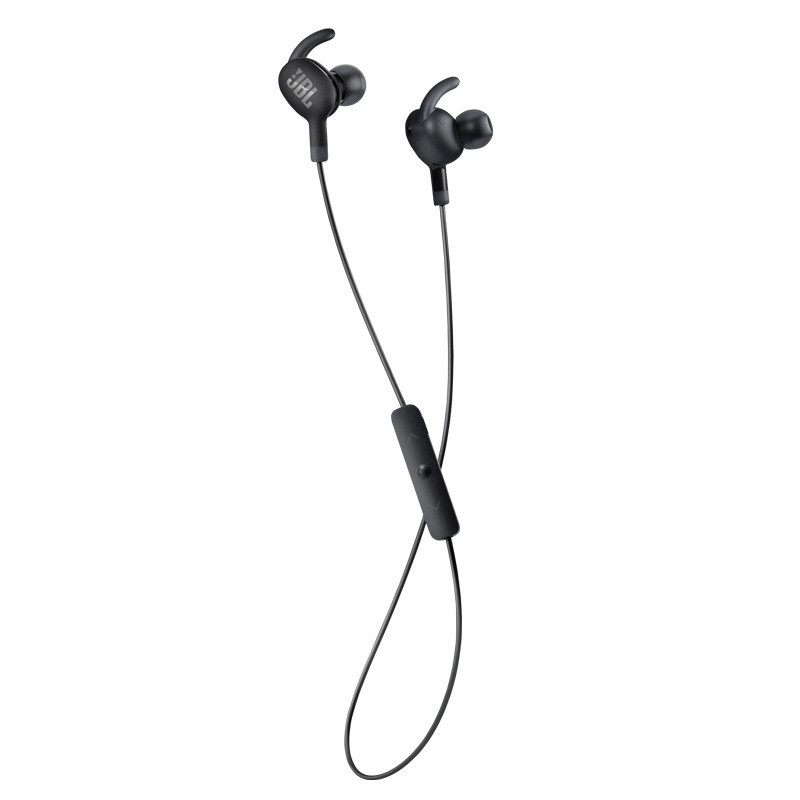 JBL V100BT EVEREST 100 无线蓝牙运动耳机 无线通话入耳式耳机 蓝牙版黑色