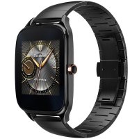 华硕ASUS 智能手表 ZenWatch2星空黑(黑色表盘+黑色不锈钢表带)