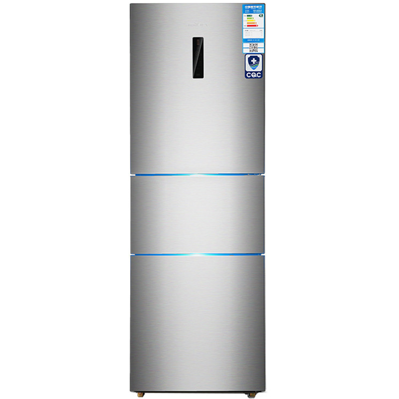 新飞（Frestec) BCD-249WKSD3A 249升三门冰箱 风冷无霜 多模智控 CQC除菌（光亮拉丝）