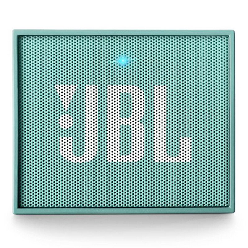 JBL GO 音乐金砖迷你便携蓝牙音箱4.1HIFI户外 通话无线音响 蓝绿色