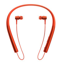 索尼(SONY)无线立体声耳机MDR-EX750BT(朱砂红色) 入耳式 有线控 蓝牙NFC功能