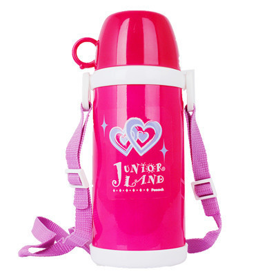 日本孔雀(peacock)LBC-60(P)真空不锈钢儿童保温杯学生保温壶可爱卡通便携宝宝水杯580毫升