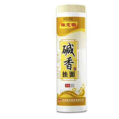 陈克明 嚼劲十足 碱香挂面 900g*1