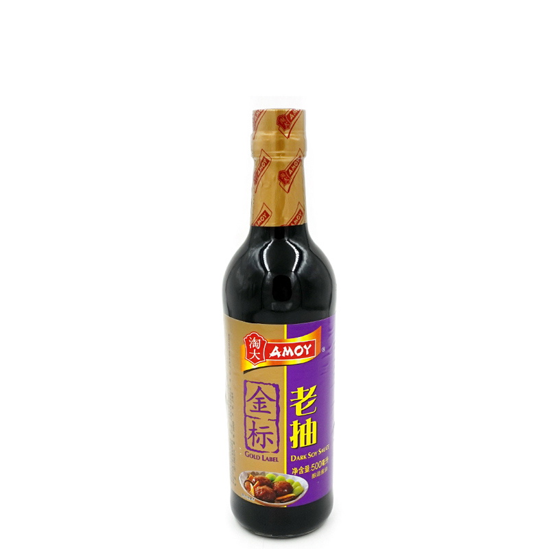 淘大(AMOY) 金标老抽500ml /瓶装 国产食品调味品酱油老抽 金标老抽 厨房调味