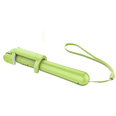 美逸 通用型 线控自拍杆/自拍神器 亲肤手感 S6 绿色