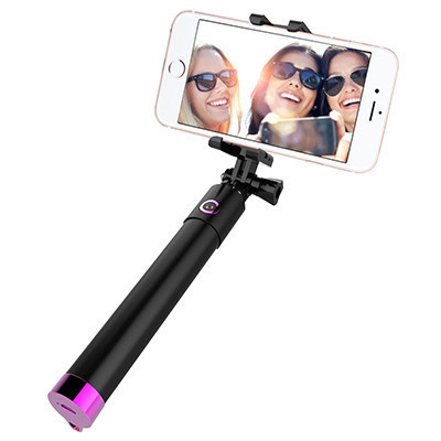 美逸(MEIYI) MY-S5 粉色 蓝牙 270度自由旋转 自拍杆/自拍神器