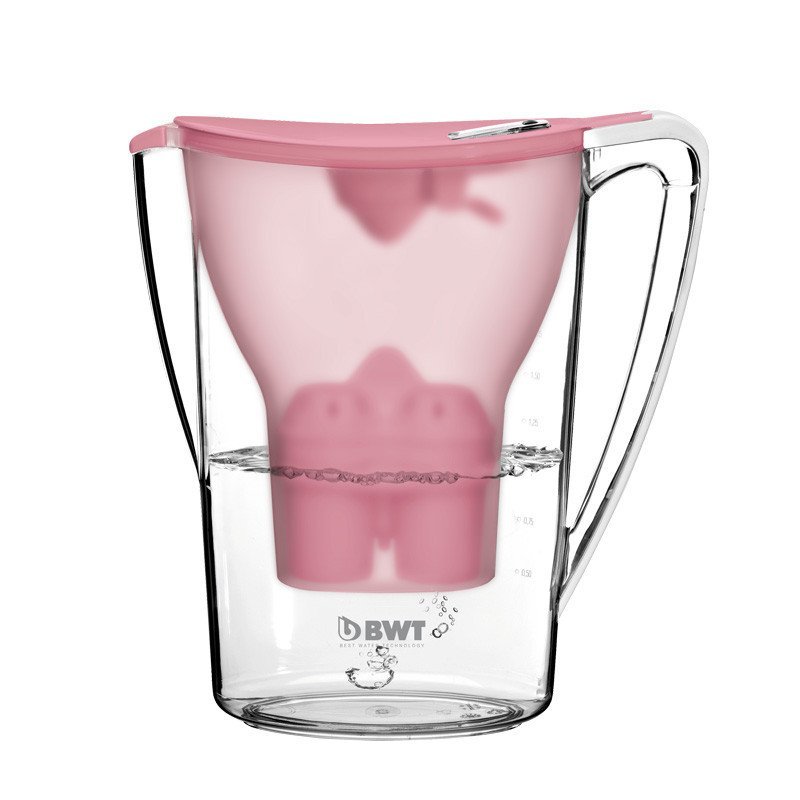 德国原装进口BWT家用直饮净水壶滤水壶净水器2.7升一壶七芯