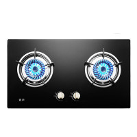 Ronshen/容声燃气灶嵌入式双灶台式灶具 JZT-Q35-RQ01B玻璃(天然气)