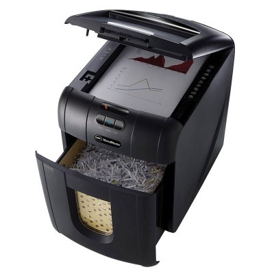 杰必喜(GBC) AUTO+130X 碎纸机 3级保密智能全自动碎纸机 每次可放130张纸26升纸箱 粉碎机