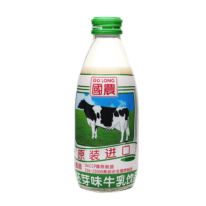 国农 麦胚芽味牛乳饮品240ml