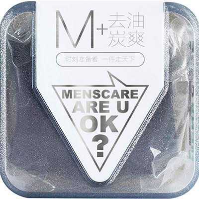 男性主义(MENPLUS) 男士活炭去油光洁面皂 100g