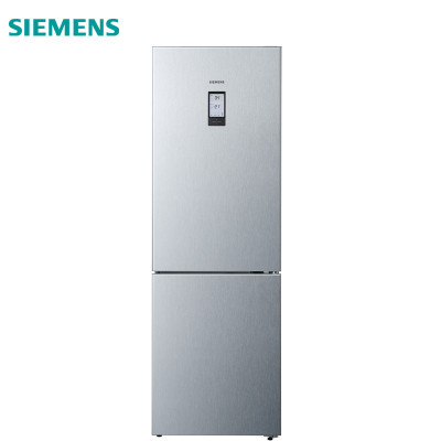 西门子(SIEMENS) KG33NA2LEC 321升 风冷无霜 电脑控温 LCD显示触摸控制 双门冰箱(不锈钢色)