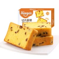 麦吉士红枣切片蛋糕192g西式糕点牛奶早餐零食品面包