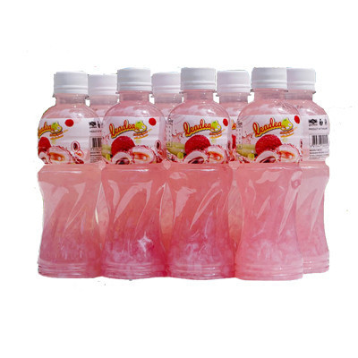 泰国进口 leadea丽达椰果荔枝汁 320ml*8