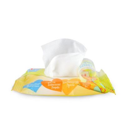 nuby/努比 婴儿湿巾新生儿手口柔湿巾迷你8抽单包装