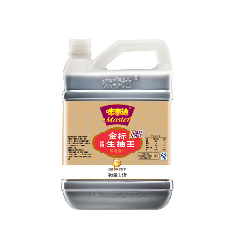 味事达 金标生抽王1 .6L