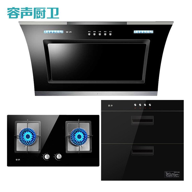 容声(Ronshen)厨电三件套CXW-218-RS01HE+JZT-Q5-RQ07B+ZQD90-RX02D(天然气)