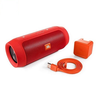 JBL Charge2+ II+音乐冲击波 charge2升级版 无线迷你蓝牙防溅水音箱 蓝牙音箱 便携音箱-红色