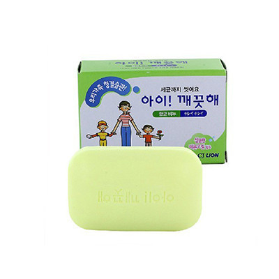韩国进口 CJ LION 爱可酷她抗菌香皂 100g(一块装)