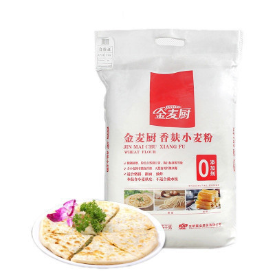 金麦厨 香麸小麦粉 5kg 通用粉 克明面业出品