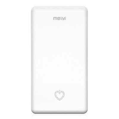 美逸 10000毫安 双USB输出 聚合物 便携通用 移动电源/充电宝 I10 白色